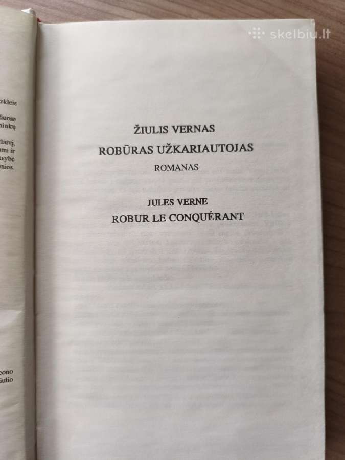 Žiulis Vernas "Robūras Užkariautojas" - nuotraukos Nr. 6