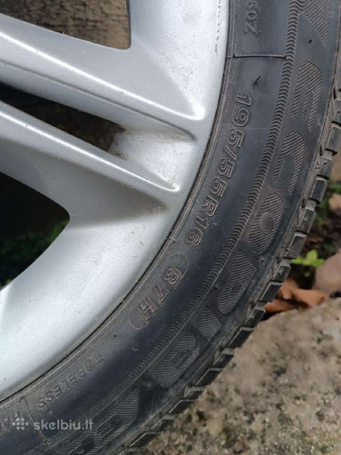 Opel Corsa ratlankiai su padangomis - nuotraukos Nr. 7