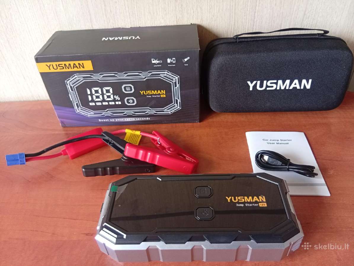 Užvedėjas jump starter busteris - nuotraukos Nr. 2