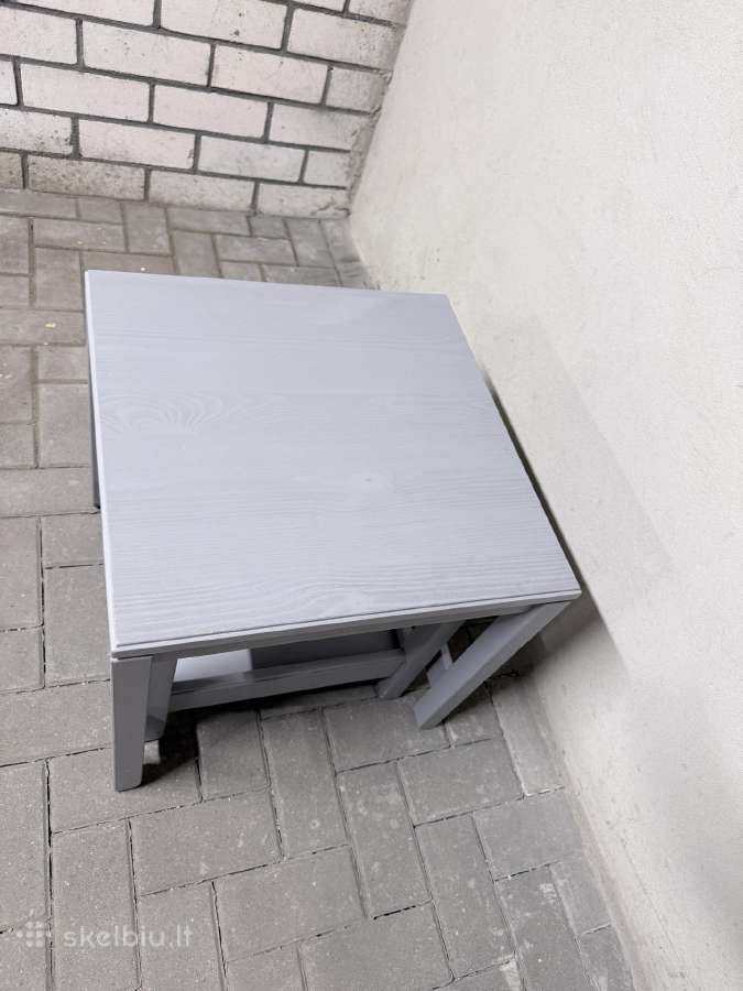 Knygų lentyna, kėdė, naktinis staliukas iš Ikea - nuotraukos Nr. 4