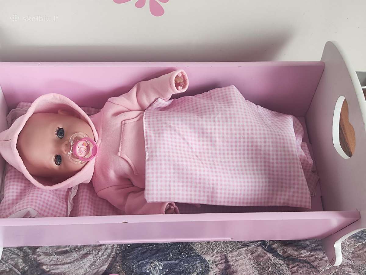 Baby born lėlė su priedais su didele medine - nuotraukos Nr. 7
