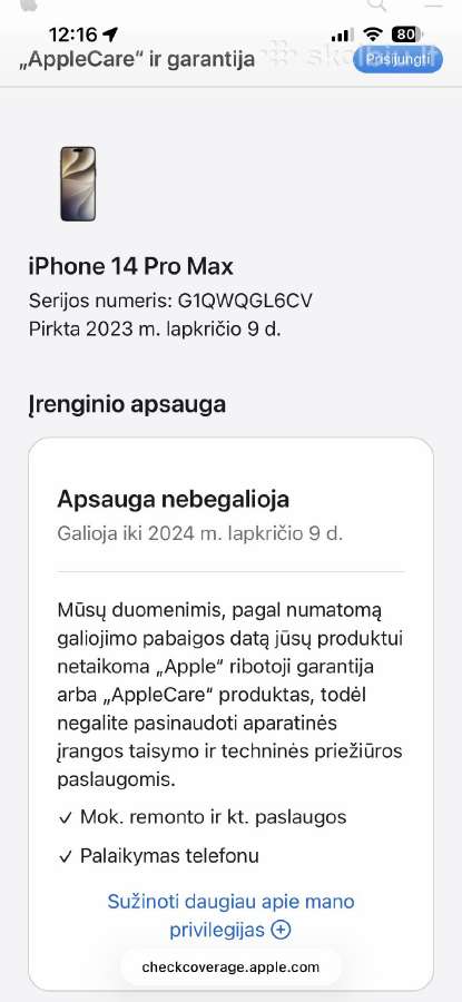 iPhone 14 Pro Max 128gb - nuotraukos Nr. 9