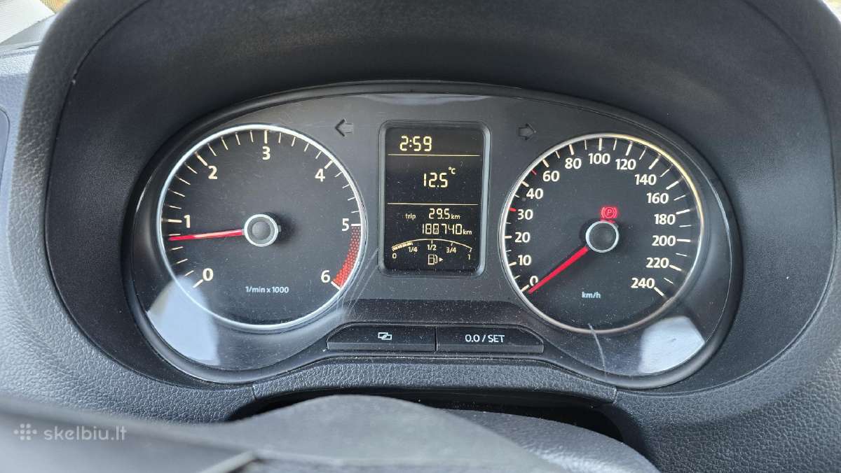 VW polo 2011m.rida188750.dyzelis1.6 - nuotraukos Nr. 9