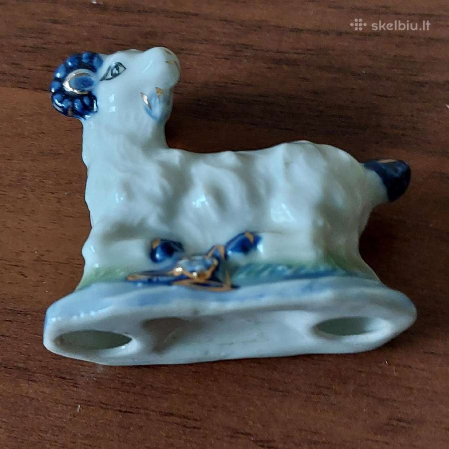 Mažos porcelianinės statulėlės " Avelės " - nuotraukos Nr. 7