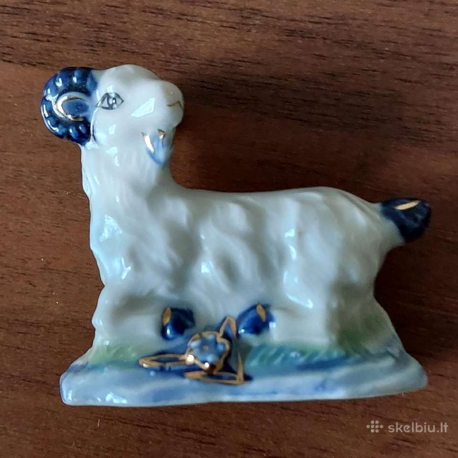 Mažos porcelianinės statulėlės " Avelės " - nuotraukos Nr. 8