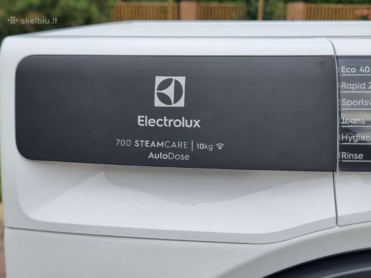 Nauja Electrolux Efi7516s2q, 10kg Autodese+ garant - nuotraukos Nr. 7