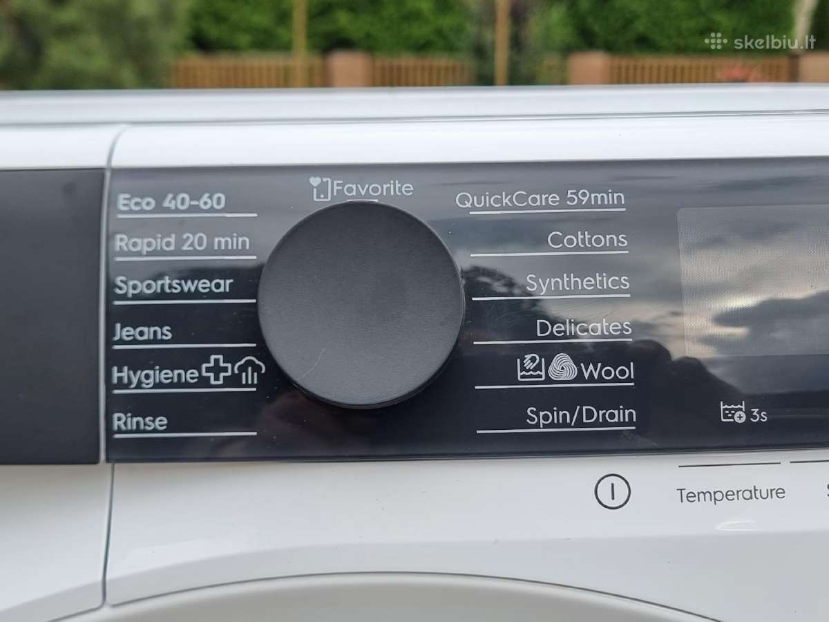 Nauja Electrolux Efi7516s2q, 10kg Autodese+ garant - nuotraukos Nr. 10