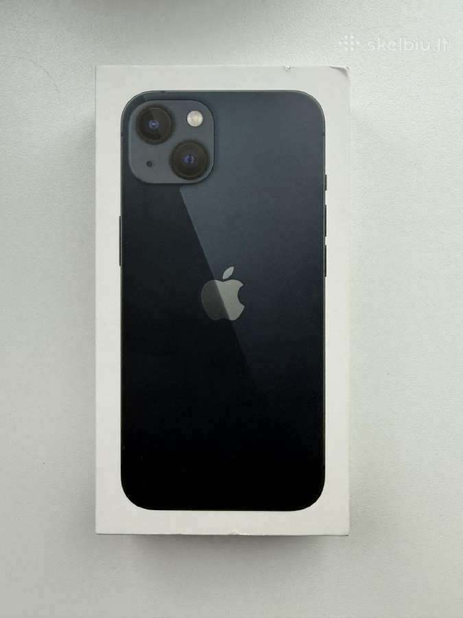 iPhone 13 128 GB Midnight (juodas) - nuotraukos Nr. 2