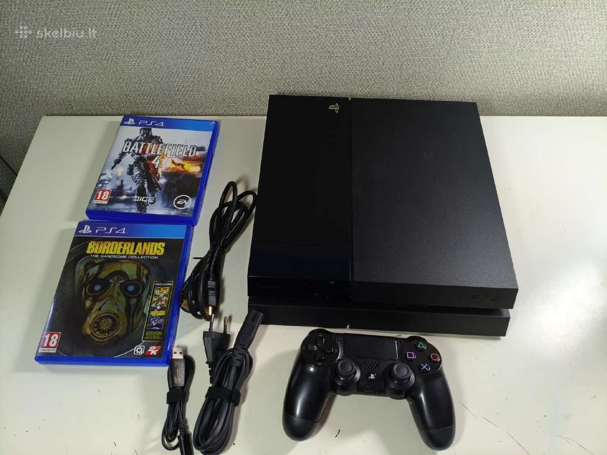 Playstation 4 (Ps4) Fat 1tb - nuotraukos Nr. 2