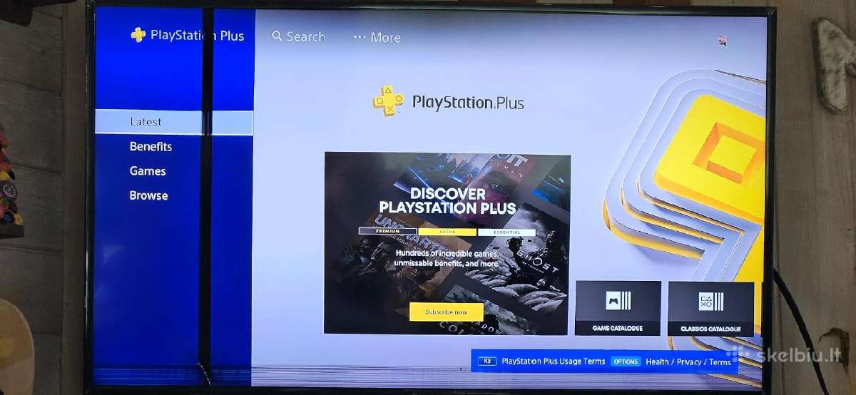 Playstation 4 (Ps4) Fat 1tb - nuotraukos Nr. 8