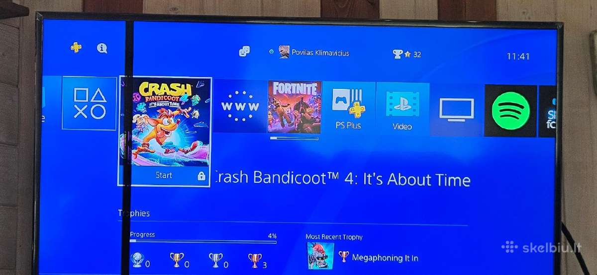Playstation 4 (Ps4) Fat 1tb - nuotraukos Nr. 9