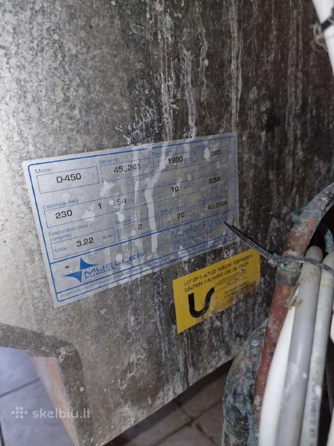 Delaval pieno melžimo aikštelė ir šaldytuvai - nuotraukos Nr. 8