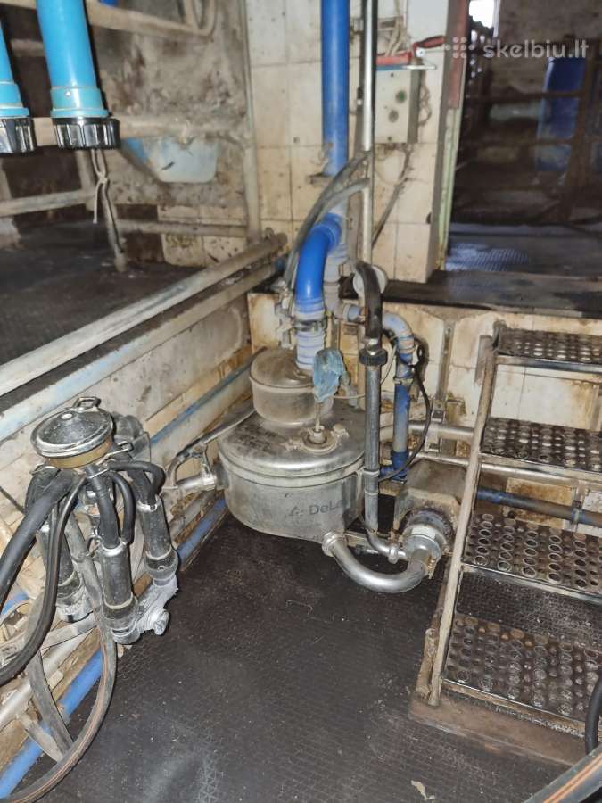 Delaval pieno melžimo aikštelė ir šaldytuvai - nuotraukos Nr. 13