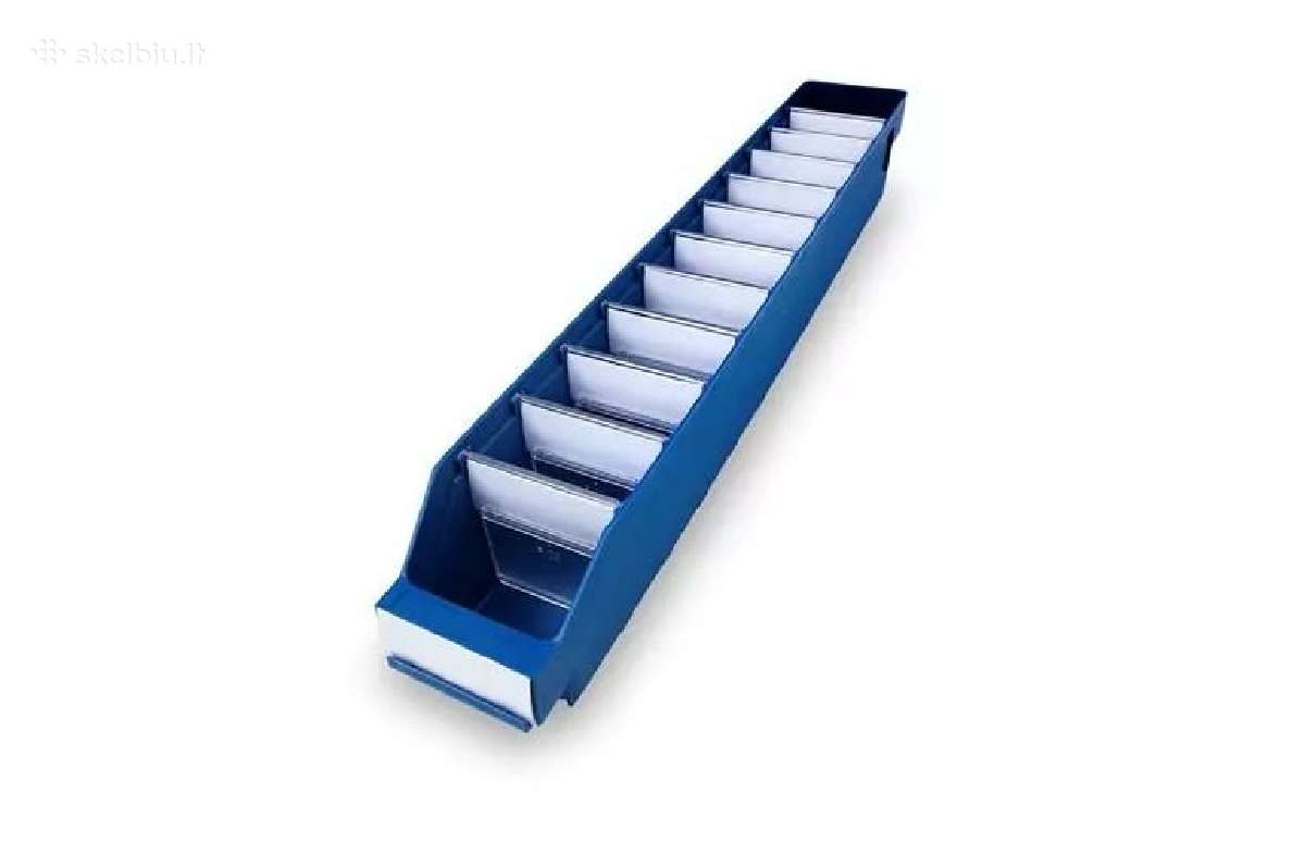 Plastikinės sandėliavimo dėžutės detalėms - nuotraukos Nr. 6
