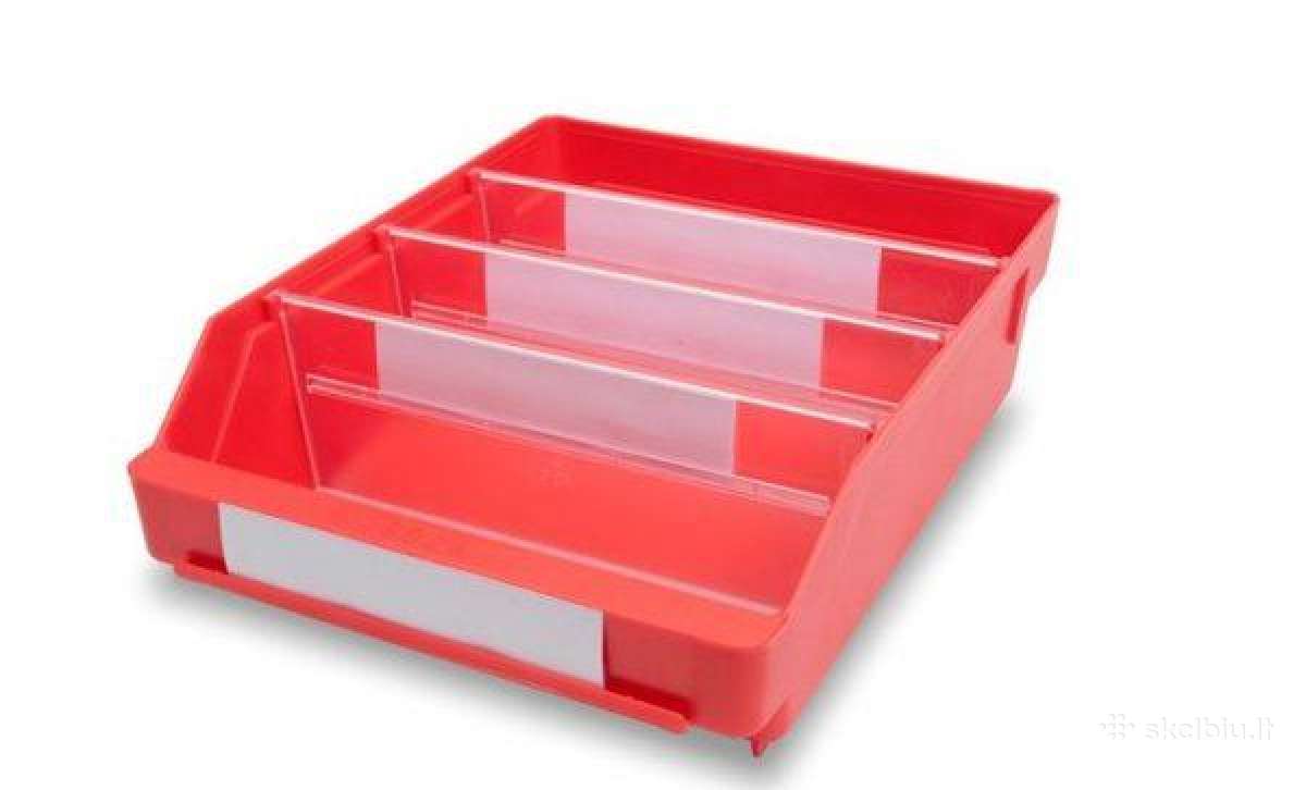 Plastikinės sandėliavimo dėžutės detalėms - nuotraukos Nr. 7