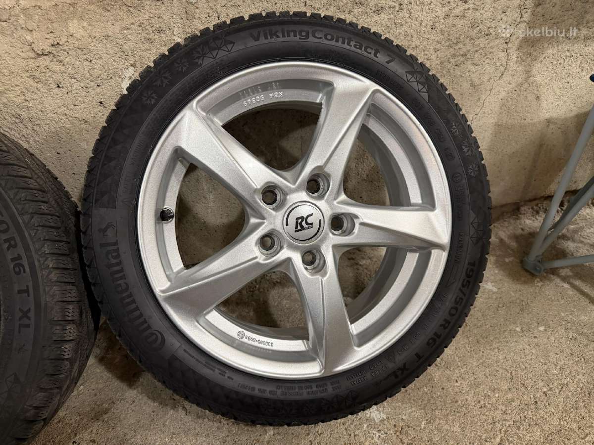 Continental R16 (195/50 R16) su ratlankiais New! - nuotraukos Nr. 2