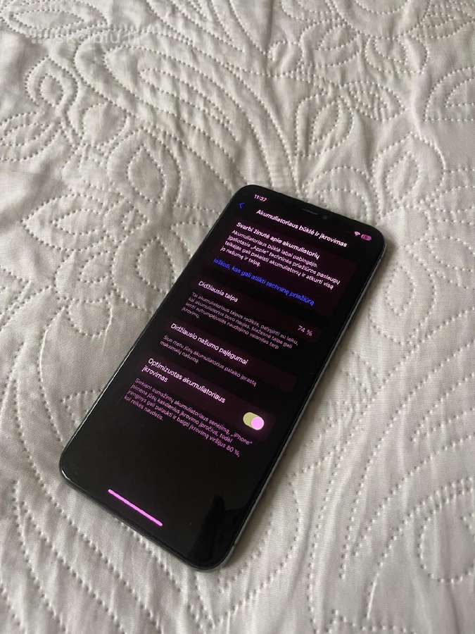 iPhone XS max 64gb - nuotraukos Nr. 6