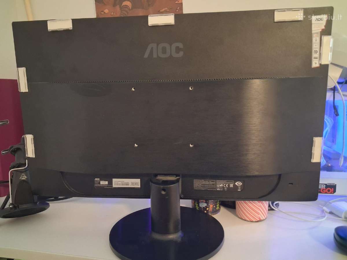 Monitorius Aoc G2460vq6 (Kaina derinama) - nuotraukos Nr. 2