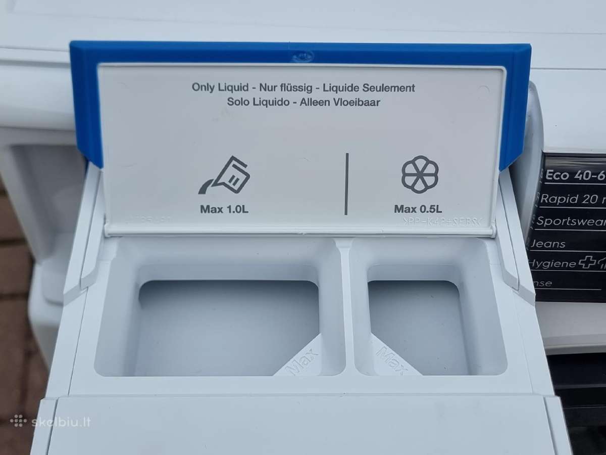 Nauja Electrolux Efi7516s2q, 10kg Autodese+ garant - nuotraukos Nr. 14
