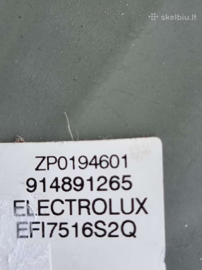 Nauja Electrolux Efi7516s2q, 10kg Autodese+ garant - nuotraukos Nr. 20
