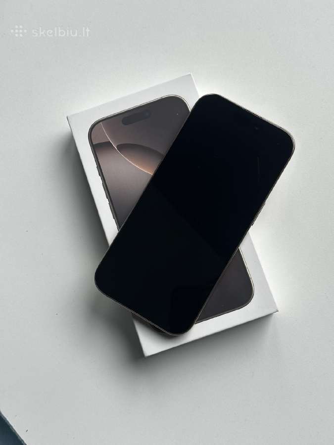 iPhone 16 Pro 256gb - nuotraukos Nr. 2
