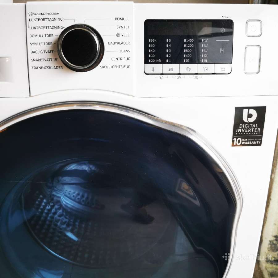 Samsung skalbimo mašina su džiovykle 8/6kg - nuotraukos Nr. 2