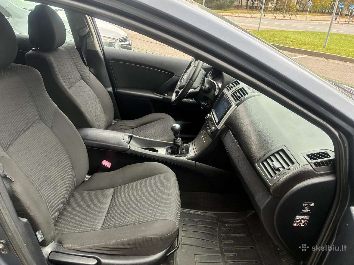Toyota Avensis 2009 m Sedanas - nuotraukos Nr. 6