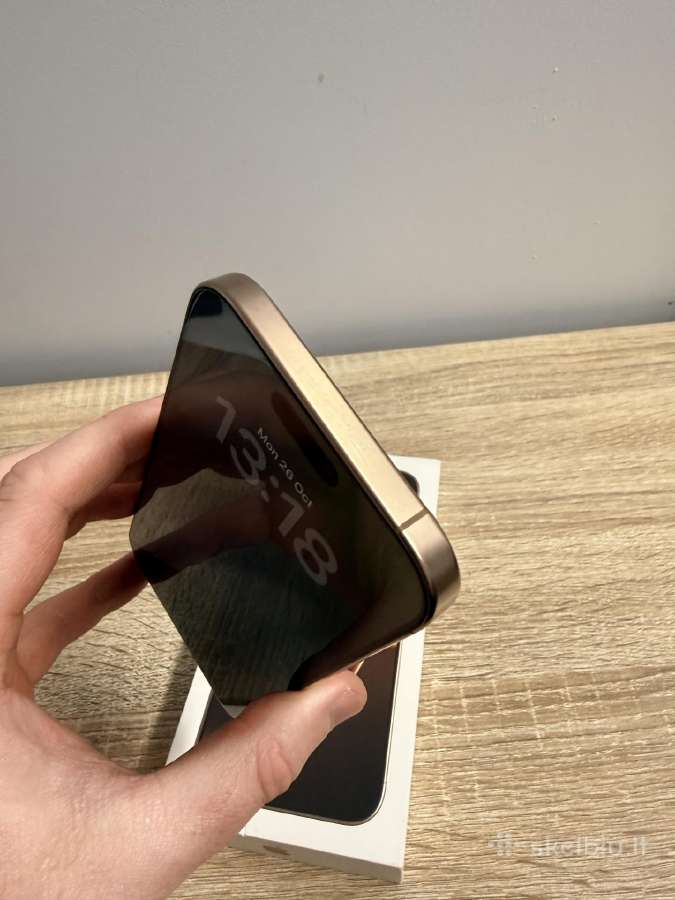 Kaip naujas iPhone 16 Pro max (bat. 99%) - nuotraukos Nr. 2