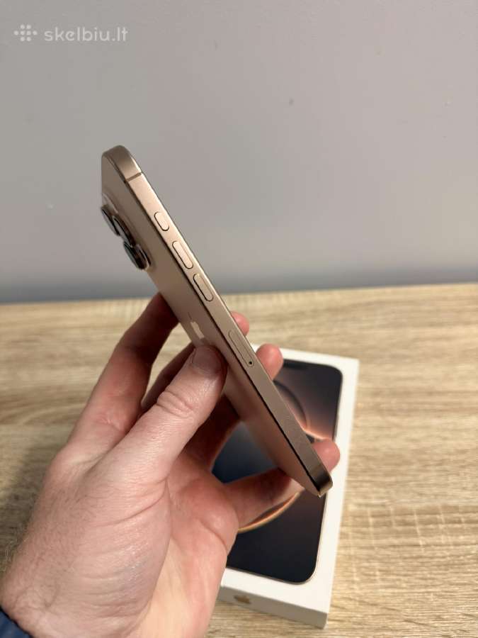 Kaip naujas iPhone 16 Pro max (bat. 99%) - nuotraukos Nr. 4