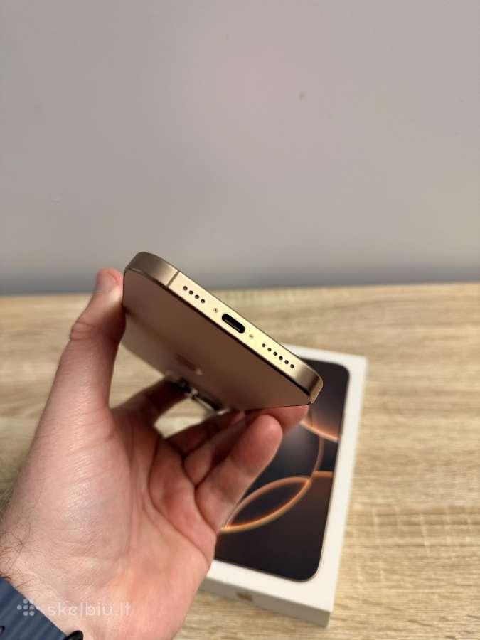 Kaip naujas iPhone 16 Pro max (bat. 99%) - nuotraukos Nr. 5