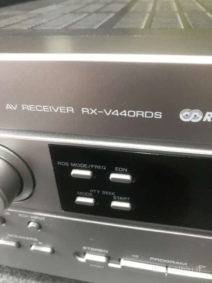 Parduodu A/v resyveri Yamaha Rx-v440 Rds - nuotraukos Nr. 2