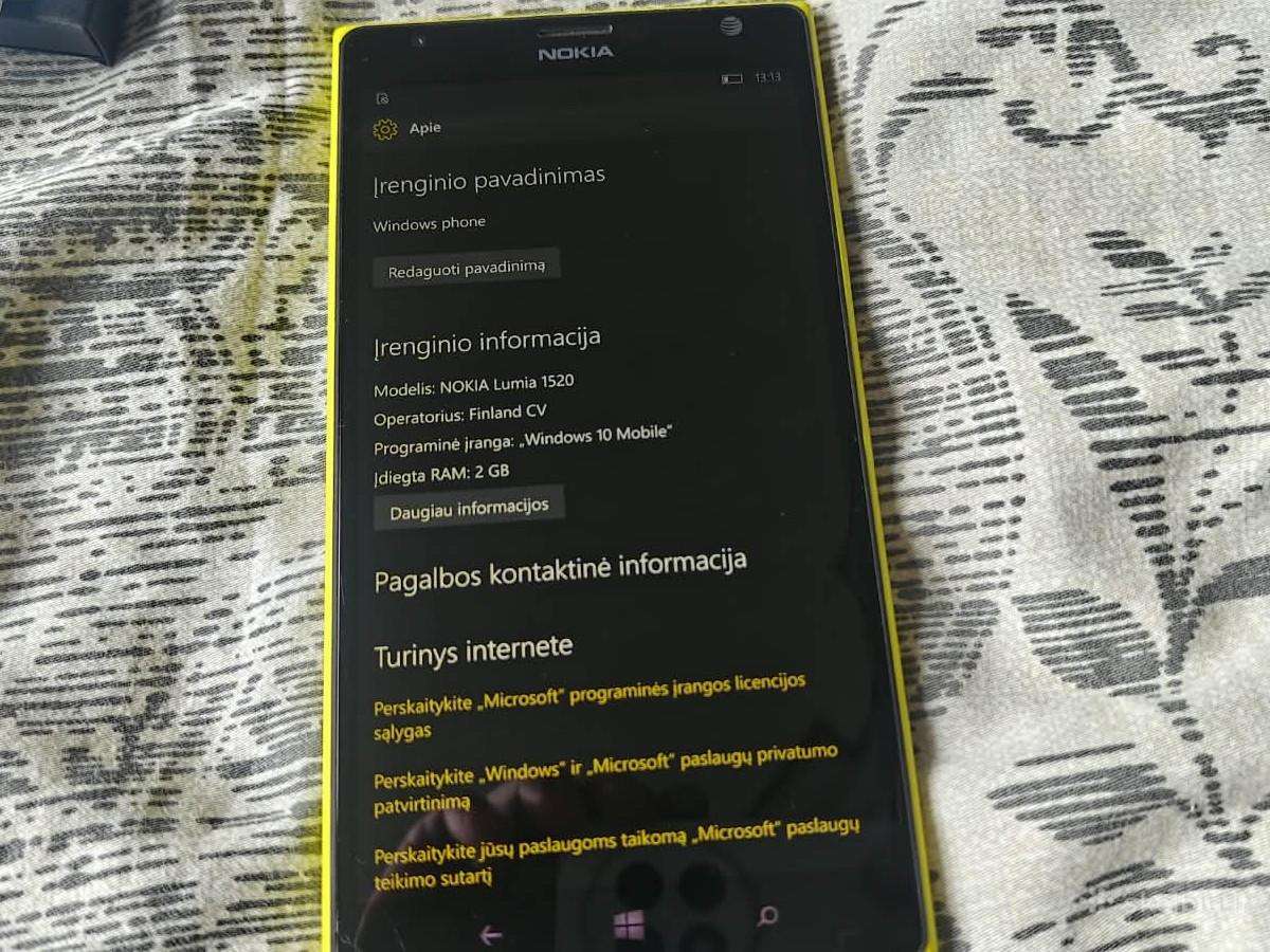 Nokia Lumia 1520 komplektas - nuotraukos Nr. 5