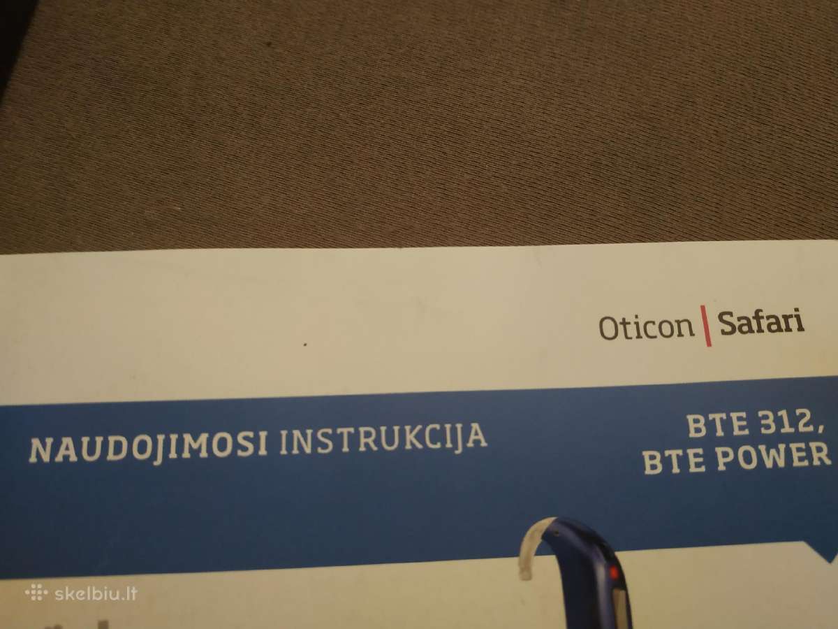 Klausos aparatai skaitmeniniai Oticon Safari - nuotraukos Nr. 2