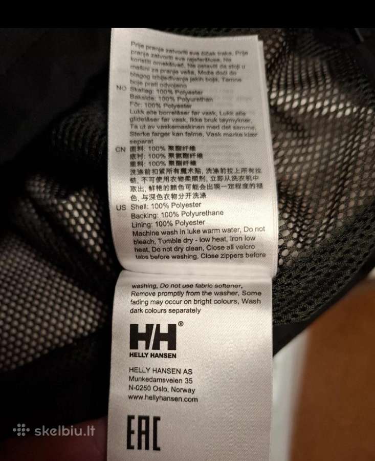 Originali vyriška „Helly Hansen Crew“ striukė - nuotraukos Nr. 5