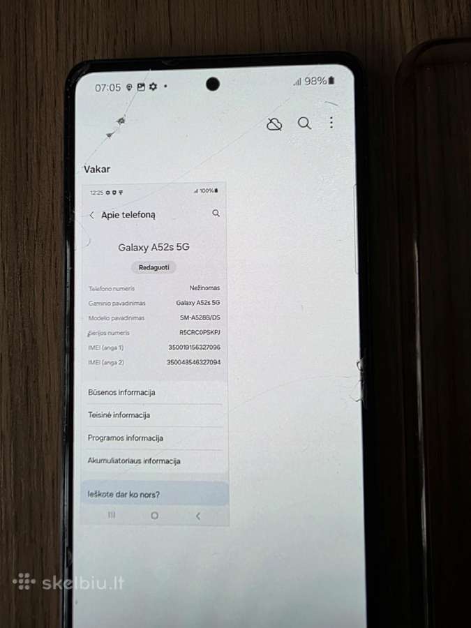 Samsung A51, ir Samsung A52s - nuotraukos Nr. 2