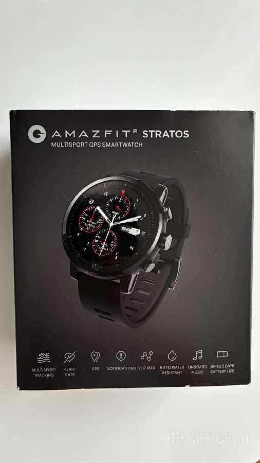 Parduodu išmanųjį laikrodį „Amazfit Stratos“ - nuotraukos Nr. 4