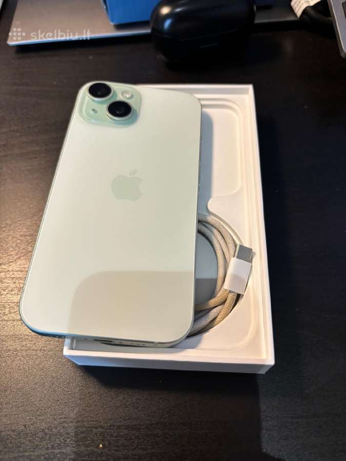 iPhone 15, Green, 128 GB - nuotraukos Nr. 3