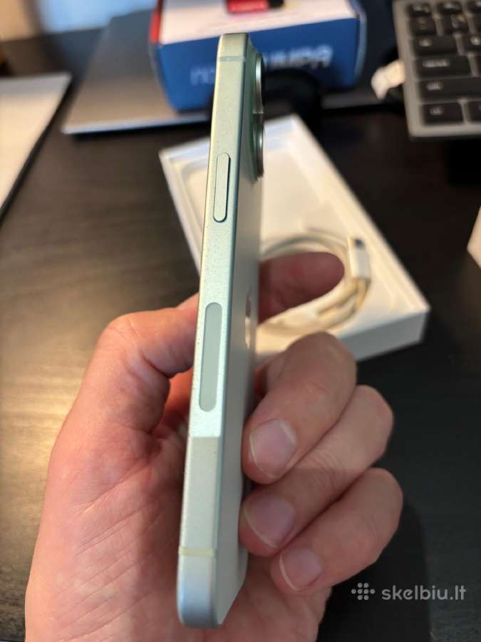 iPhone 15, Green, 128 GB - nuotraukos Nr. 4