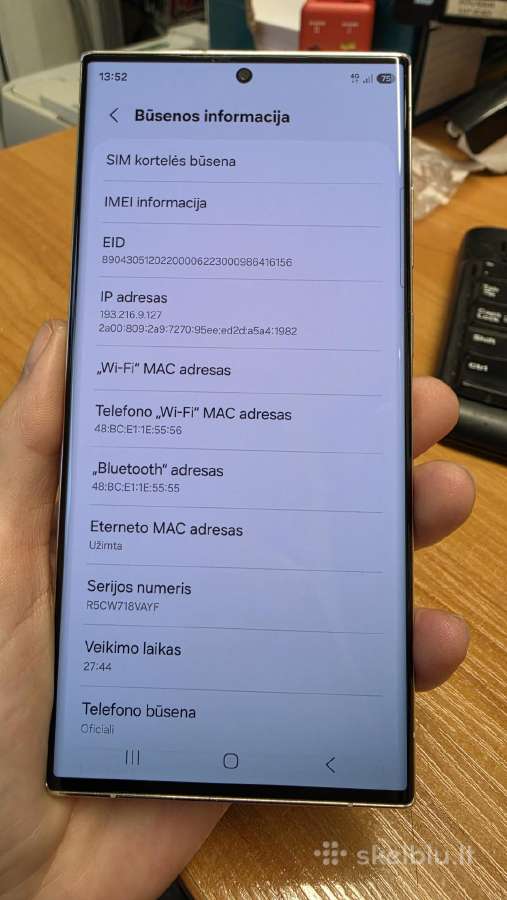 Samsung galaxy S23 ultra - nuotraukos Nr. 5