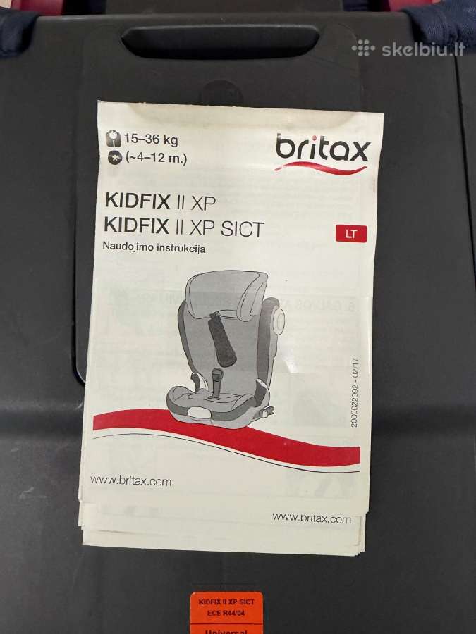 Automobilinė kėdutė Britax Romer Kidfix II Xp - nuotraukos Nr. 5