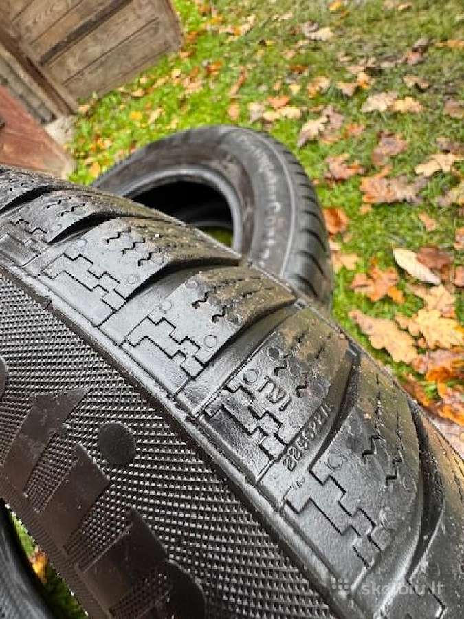 2vnt Continental 215/60/r16 M+s 4-5mm Vilnius - nuotraukos Nr. 2