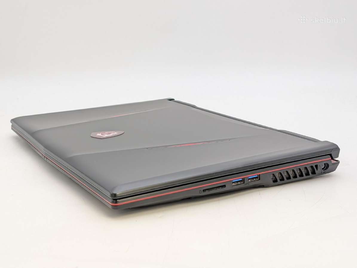 Msi Gl63 8se i7 16gb 512gb SSD Rtx 2060 6gb - nuotraukos Nr. 9