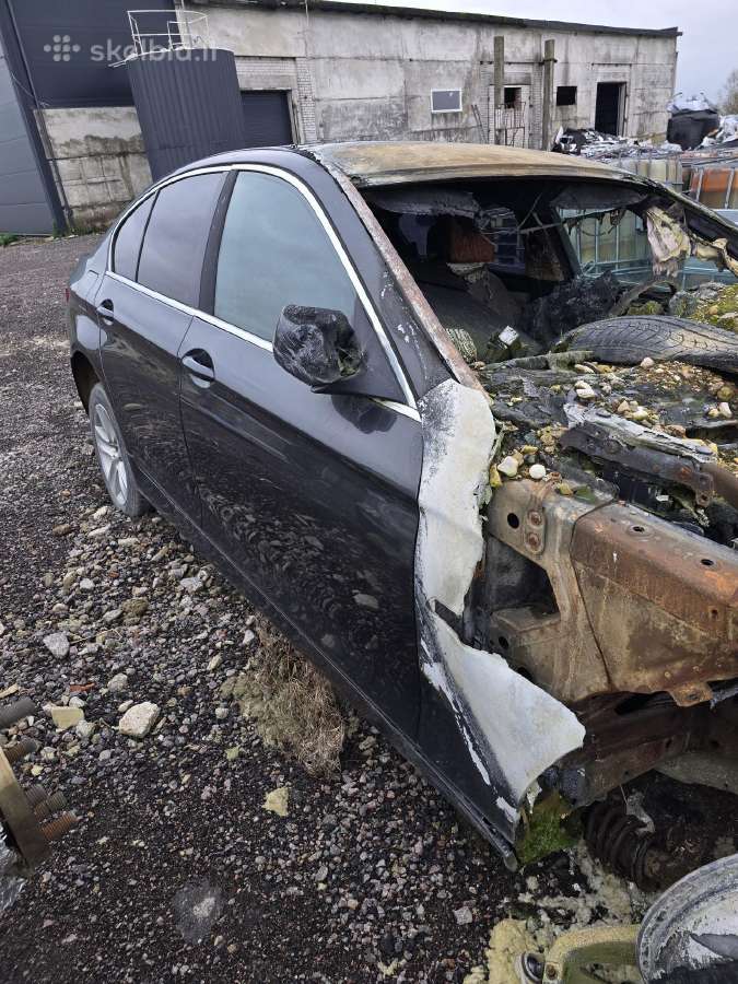 Bmw 520 Degęs priekis - nuotraukos Nr. 6