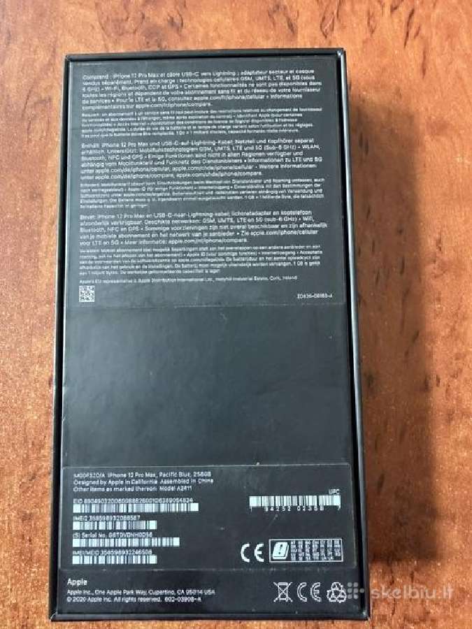 iPhone 12 pro max, baterija 100% - nuotraukos Nr. 2