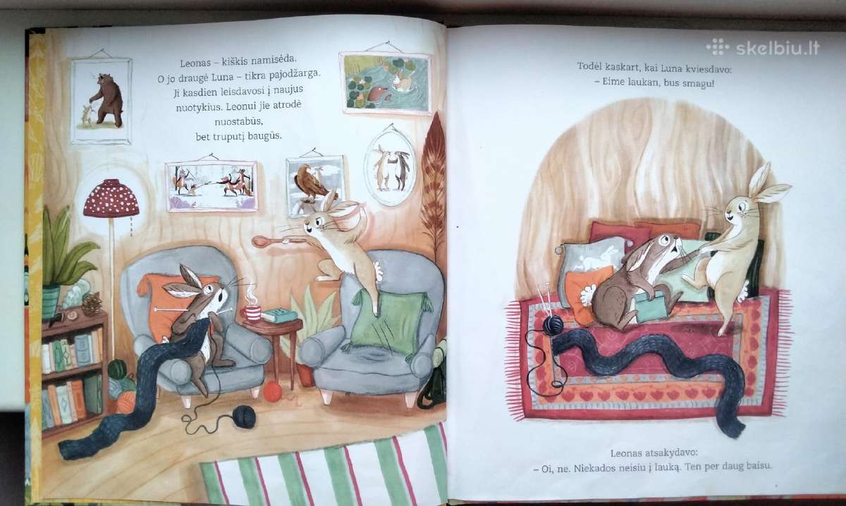 N. Kinnear. Kaip kiškis mokėsi drąsos - nuotraukos Nr. 3