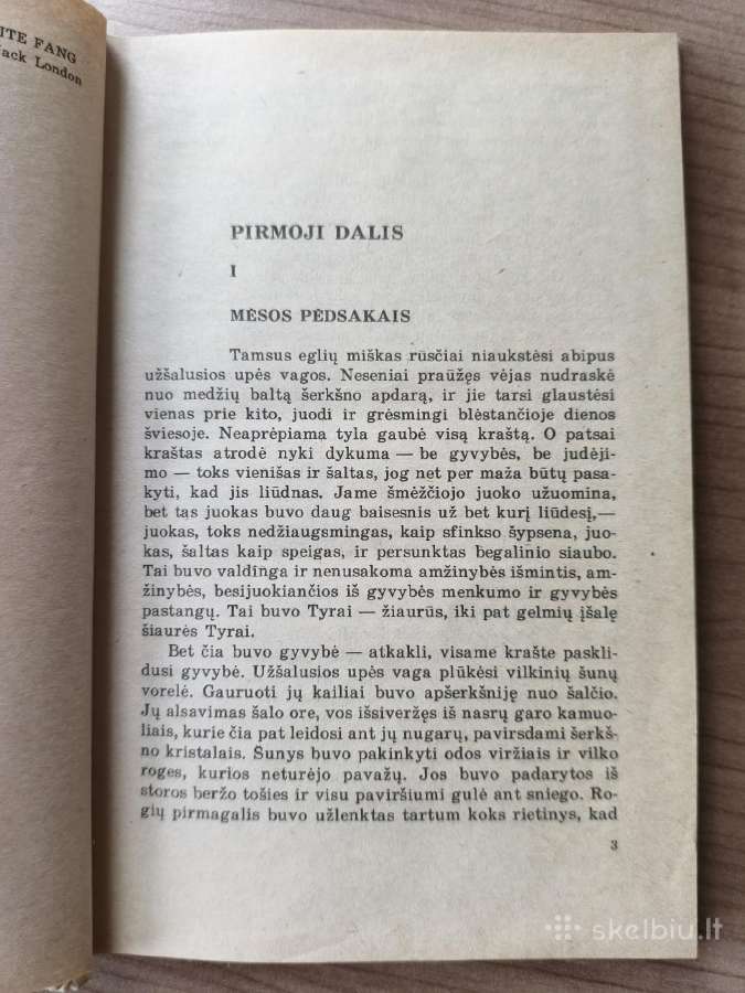 Jack London "Baltoji iltis" - nuotraukos Nr. 7