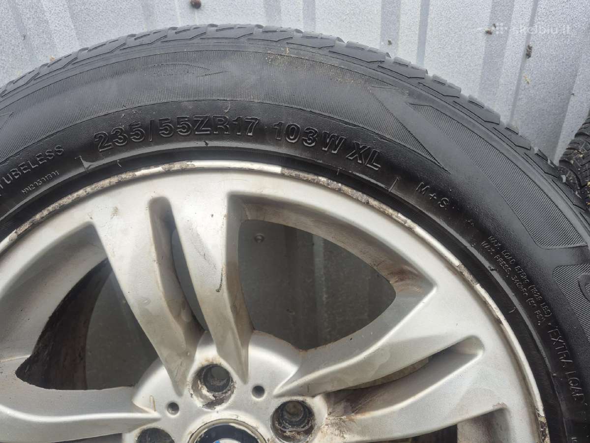 Bmw ratlankiai su žieminėm padangom - nuotraukos Nr. 2