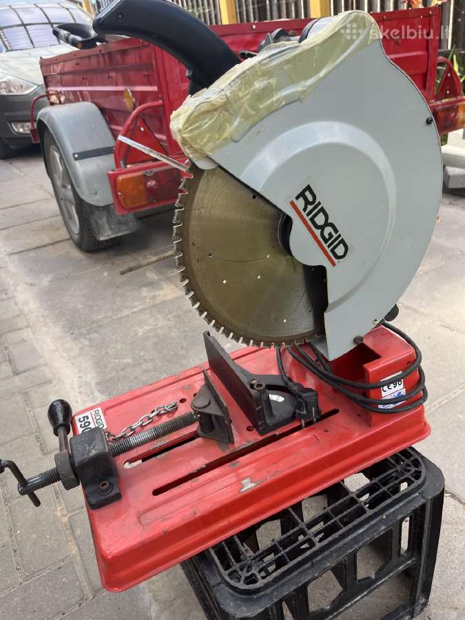 Ridgid 590 profesionalus metalų pjovimo pjūklas - nuotraukos Nr. 3