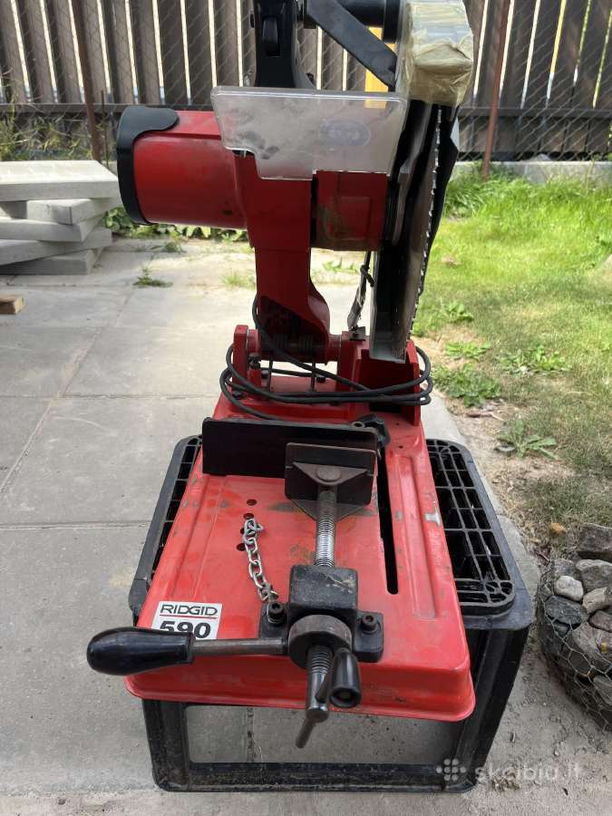 Ridgid 590 profesionalus metalų pjovimo pjūklas - nuotraukos Nr. 4