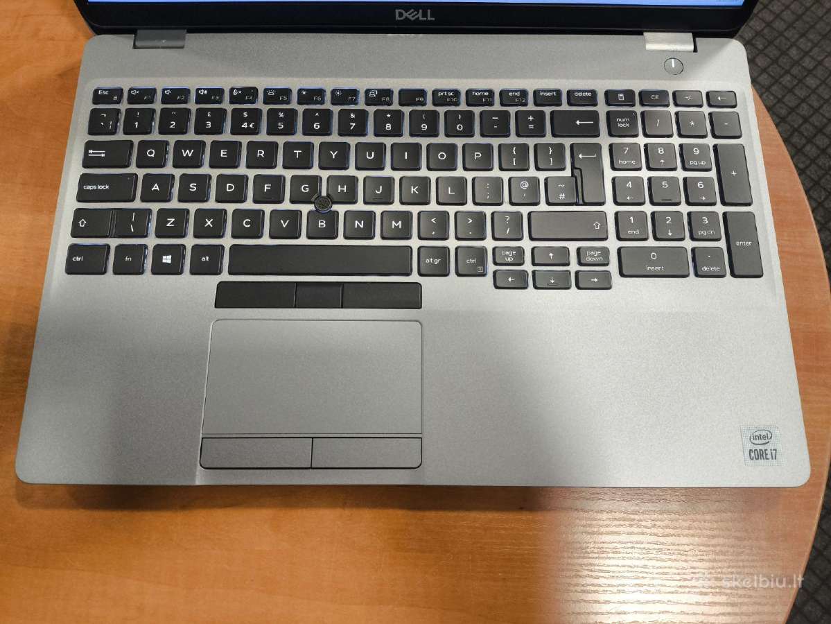 Precision 15.6 i7-10750h 16gb 256gb P620 4gb 1% - nuotraukos Nr. 2